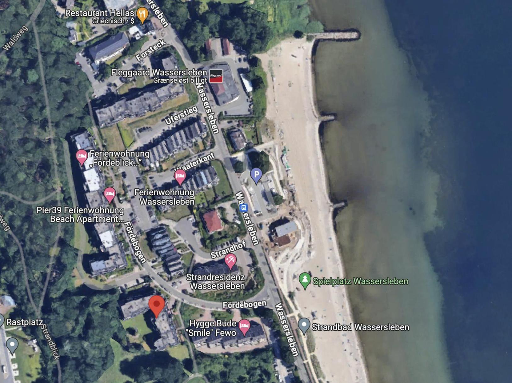 Koje Seaside Lägenhet Harrislee Exteriör bild